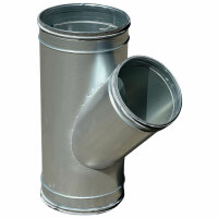 Wickelfalz T-Stück, 45°, Ø280mm,...