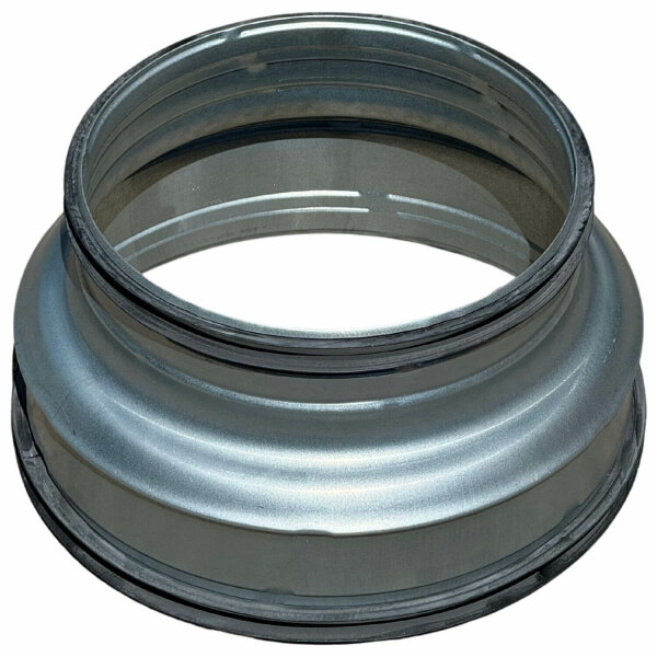 Wickelfalz Reduzierung, Ø200mm - Ø140mm