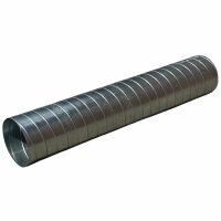 Wickelfalzrohr, Ø140mm, 3m
