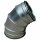 Wickelfalz Bogen, Ø125mm, 60°
