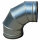 Wickelfalz Bogen, Ø140mm, 90°
