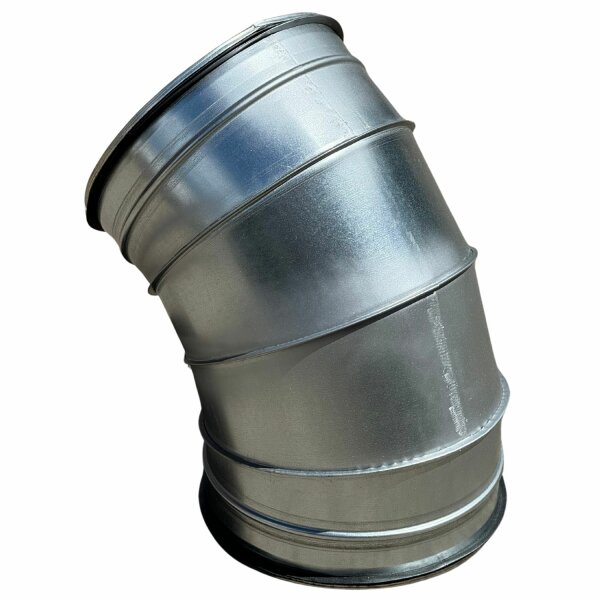 Wickelfalz Bogen, Ø224mm, 60°