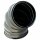 Wickelfalz Bogen, Ø224mm, 60°