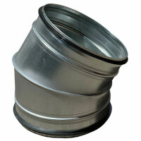 Wickelfalz Bogen, Ø280mm, 30°
