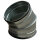 Wickelfalz Bogen, Ø280mm, 30°