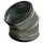 Wickelfalz Bogen, Ø280mm, 30°