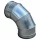 Wickelfalz Bogen, Ø280mm, 90°