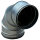 Wickelfalz Bogen, Ø280mm, 90°