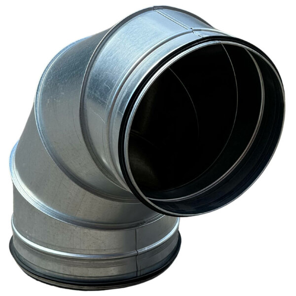 Wickelfalz Bogen, Ø315mm, 90°