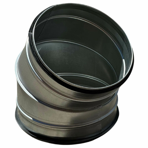 Wickelfalz Bogen, Ø450mm, 30°